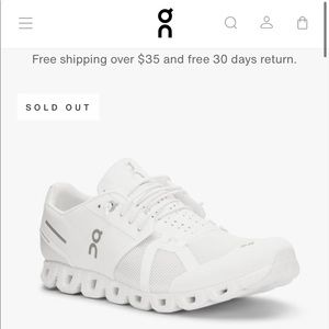 Women's On Running Cloud - All White